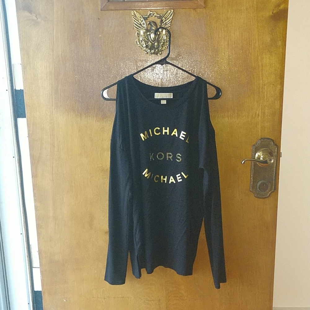 Black and gold Michael kors shirt